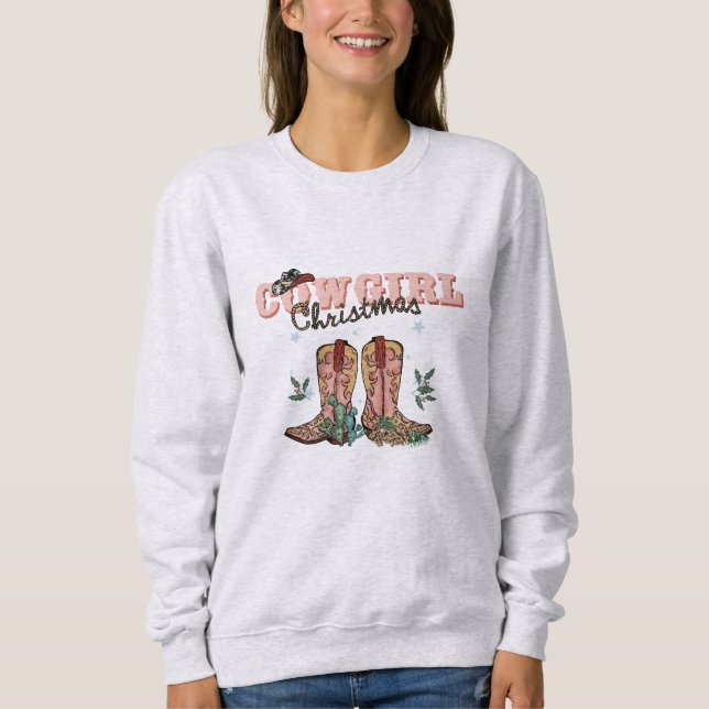 Cowgirl-jul T Shirt (Framsida)