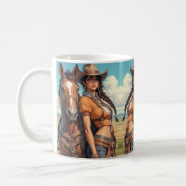 cowgirl kaffemugg