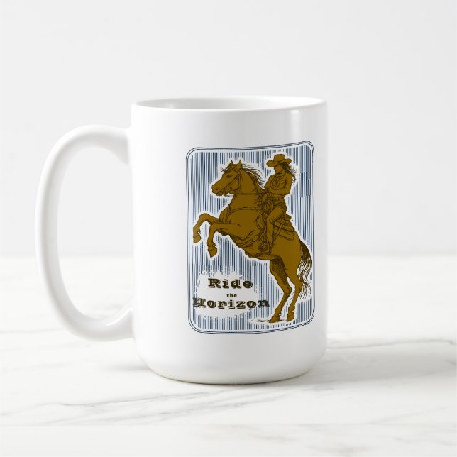 cowgirl kaffemugg (Vänster)