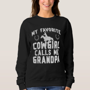 Cowgirl kallar mig Grandpa Rodeo Grandpa Rodeo Rid T Shirt