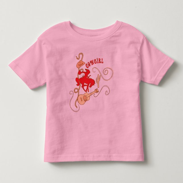 Cowgirl Kids T-Shirt (Framsida)