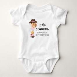 Cowgirl Kommer snart Gravid-meddelande T Shirt
