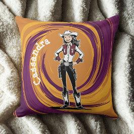 Cowgirl Kuddinkudde Kudde