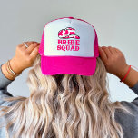 Cowgirl Last Rodeo Bachelorette Bride Squad Keps<br><div class="desc">En roligt cowgirl-design med shock rosa</div>