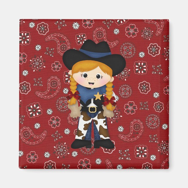 Cowgirl Magnet (Framsidan)