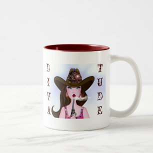 Cowgirl med DIVAtude Mugg