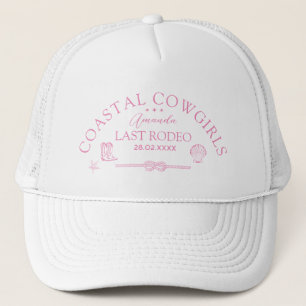 Cowgirl Nautical Western Bachelorette Keps