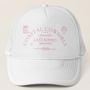 Cowgirl Nautical Western Bachelorette Keps