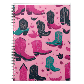 Cowgirl Notebook Anteckningsbok