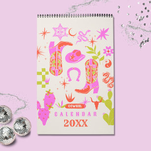 Cowgirl Planerare Kalender