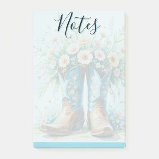 Cowgirl Post-it Notes 4" x 6" | Papper Block