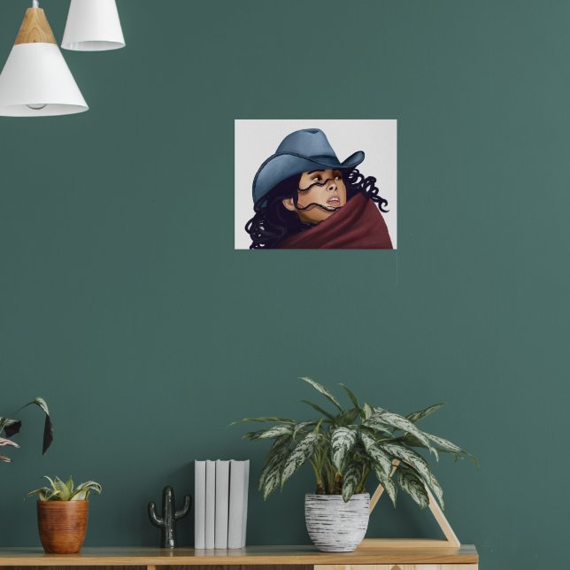 Cowgirl Poster (Vardagsrum 1)