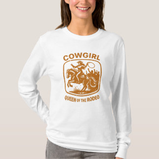 Cowgirl - Queen of the Rodeo T Shirt