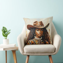 Cowgirl Resilience Dekorativ kudde