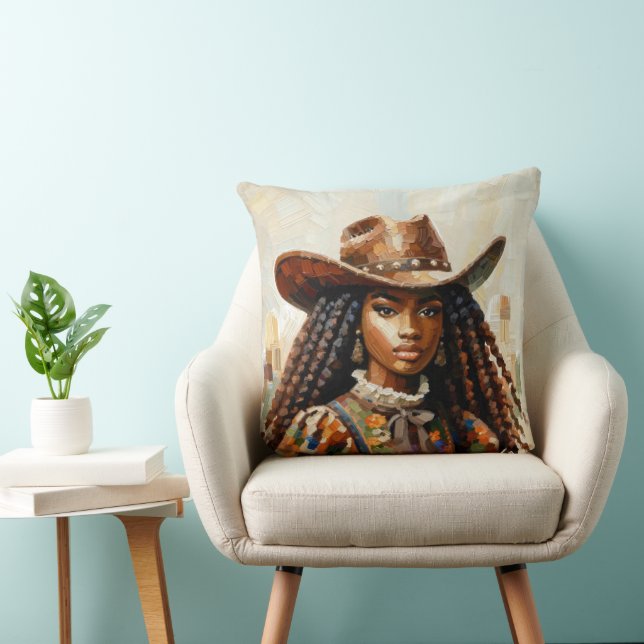 Cowgirl Resilience Dekorativ kudde (Stol)