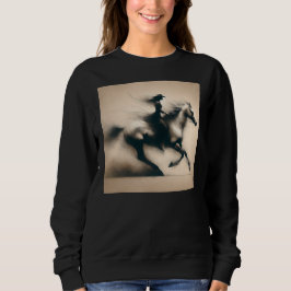 Cowgirl Riding a Horse, Western Cowgirl T Shirt
