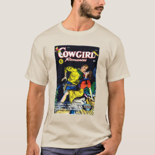 Cowgirl Romantik #1 - 1950 Westerna Romantik T Shirt