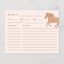 Cowgirl Rosa Möhippa Recification Card