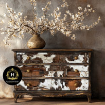 Cowgirl Rustic Westernare Land Wood Decoupage