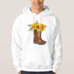 Cowgirl Shirt Solros Boots Rodeo Land Mus Hoodie