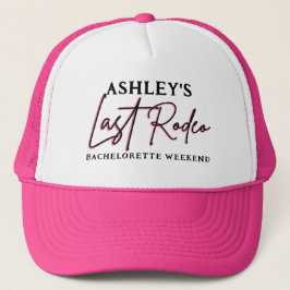 Cowgirl Sista Rodeo Personlig Trucker Hatt Keps