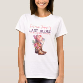 Cowgirl Sista Rodeo Rosa Möhippa T Shirt
