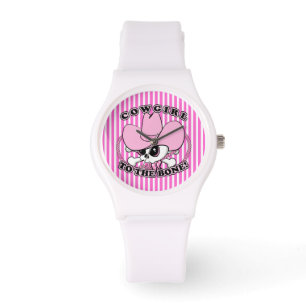 Cowgirl Skull Armbandsur