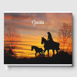 Cowgirl Sunset Horseback Ride Guest Bok