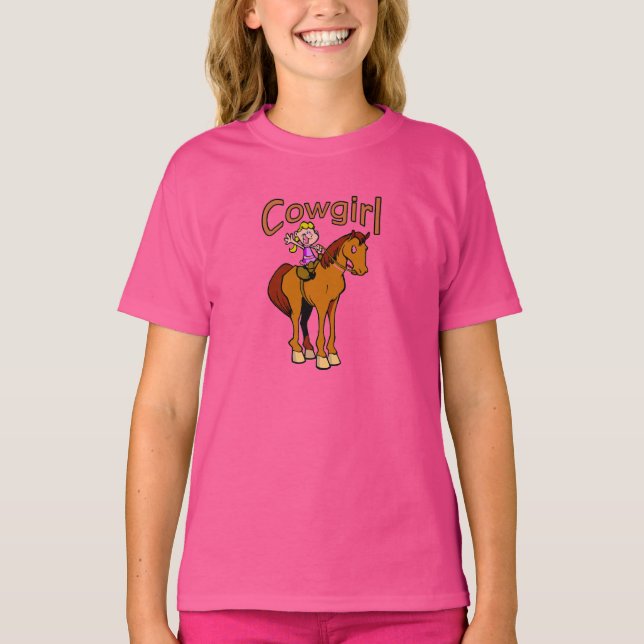 Cowgirl T Shirt (Framsida)