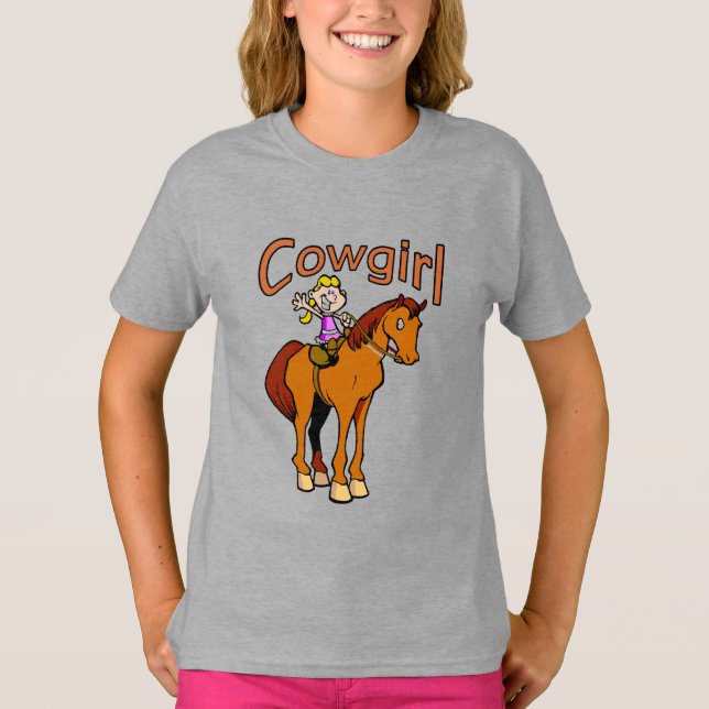 Cowgirl T Shirt (Framsida)