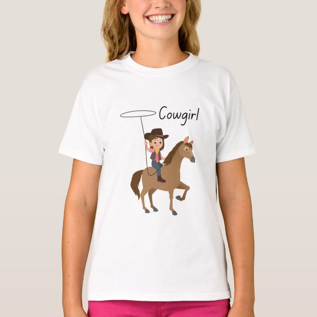 Cowgirl T Shirt (Framsida)