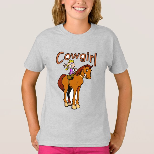 Cowgirl T Shirt (Framsida)