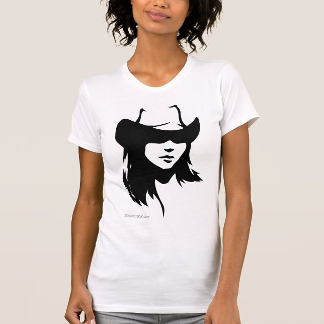 cowgirl t-shirt (Framsida)