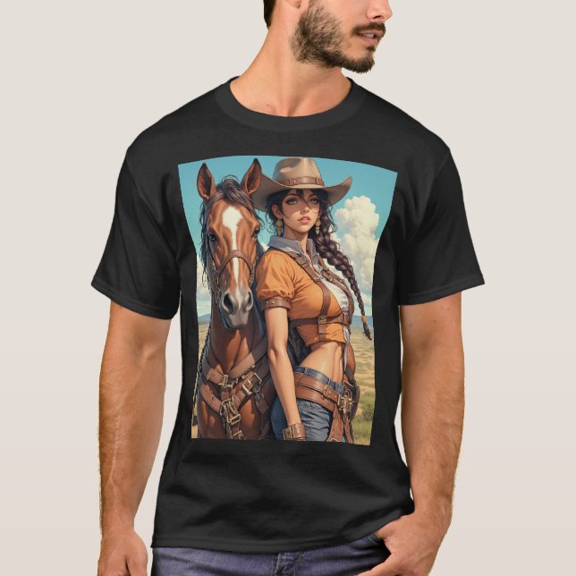 cowgirl t shirt (Framsida)