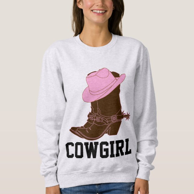 COWGIRL T-Shirts & Sweatshirtss (Framsida)