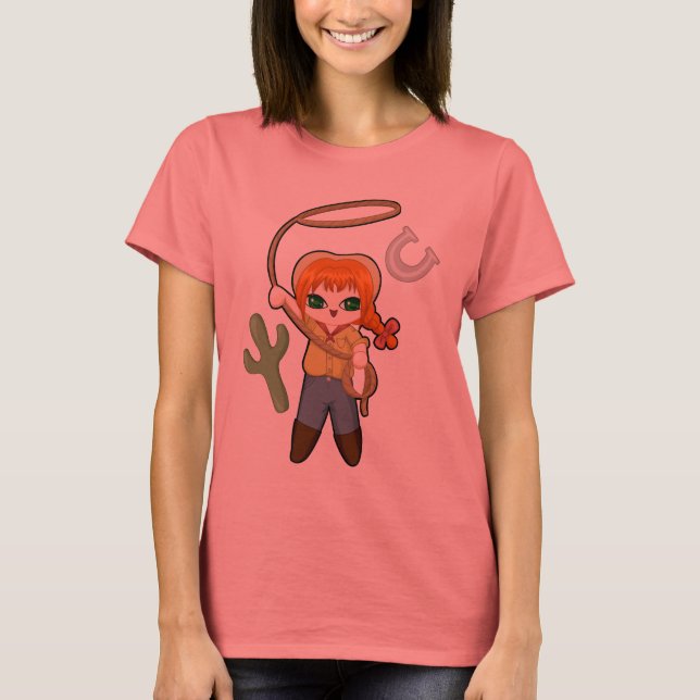 Cowgirl Tee Shirt (Framsida)