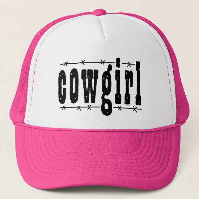 Cowgirl Truckerkeps (Framsida)