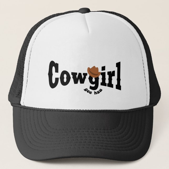 Cowgirl Truckerkeps (Framsida)
