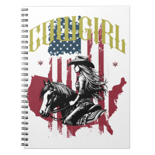 COWGIRL USA ANTECKNINGSBOK