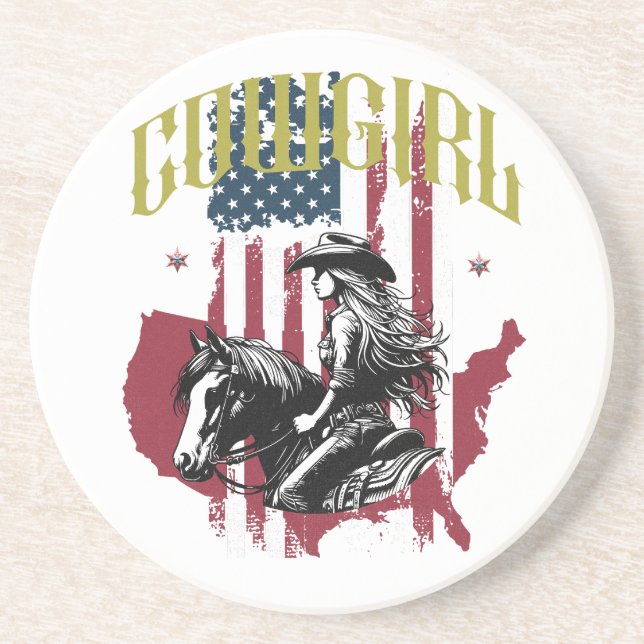 COWGIRL USA UNDERLÄGG (Framsidan)