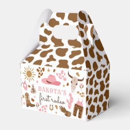 Cowgirl Vilda western Rodeo Ranch Födelsedagsfest  Presentaskar