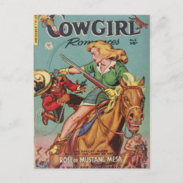 Cowgirl Vykort