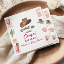 Cowgirl Western Rodeo Vilda western Baby Shower