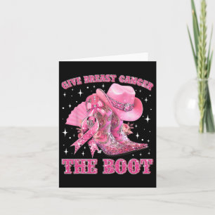 Cowgirl Westernare Ge Breast Cancer Boot Rosa R Kort