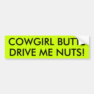 COWGIRLÄNDOR KÖR MIG SOM ÄR TOKIG! BILDEKAL