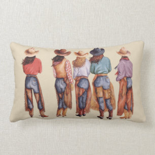 Cowgirländor Lumbarkudde