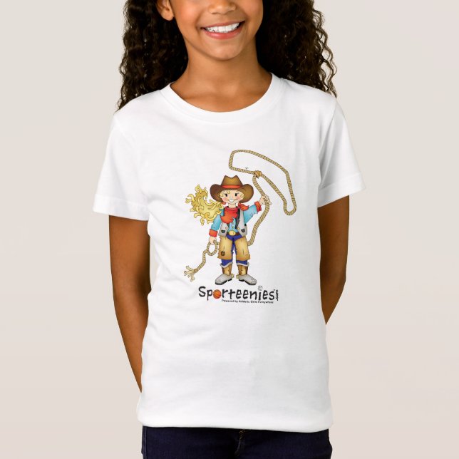 Cowgirlbaby - dockaskjorta tee (Framsida)