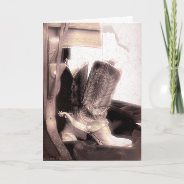 Cowgirlen utrustar 02 kort (Framsida)