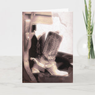 Cowgirlen utrustar 02 kort