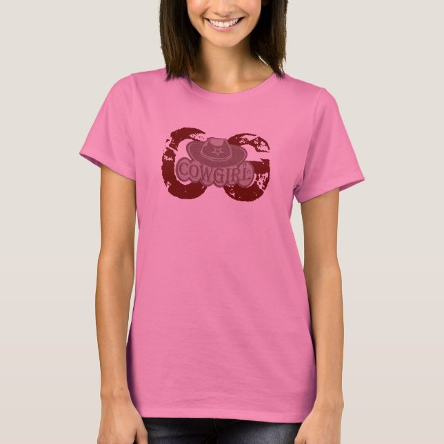 Cowgirlhatt! CG 2 Tee Shirt (Framsida)